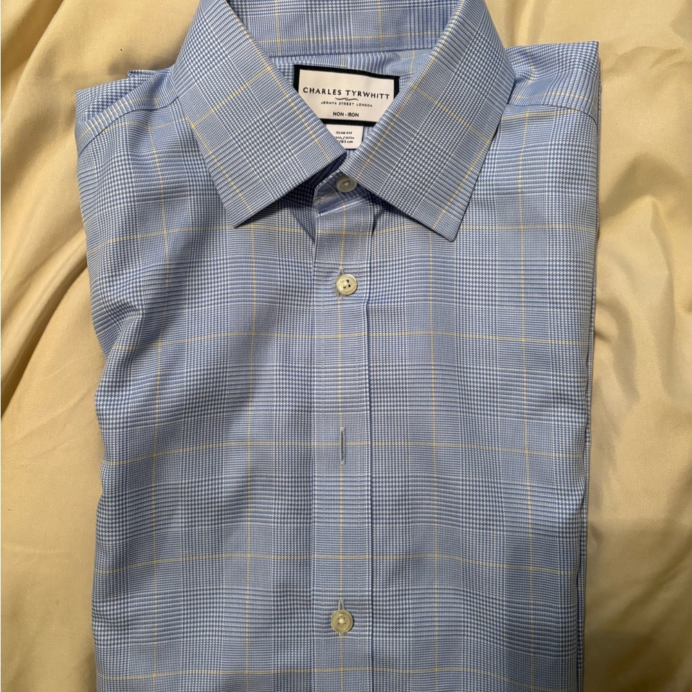 Charles Tyrwhitt Blue Dress Shirt